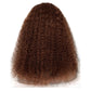 Human Hair Jerry Curly Headband Wigs