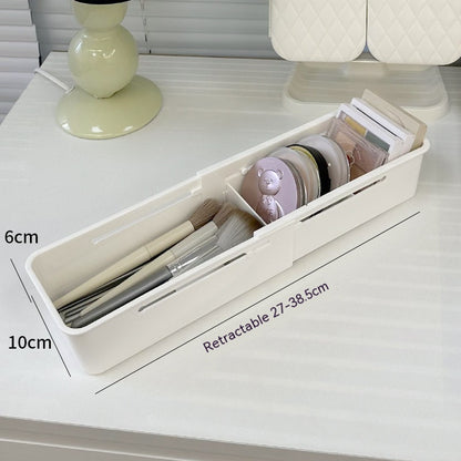 Telescopic Drawer Cosmetic Compartment Storage Box