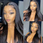 Women Black 70cm Long Straight Full Wigs Heat Resistant Synthetic Hair Wigs